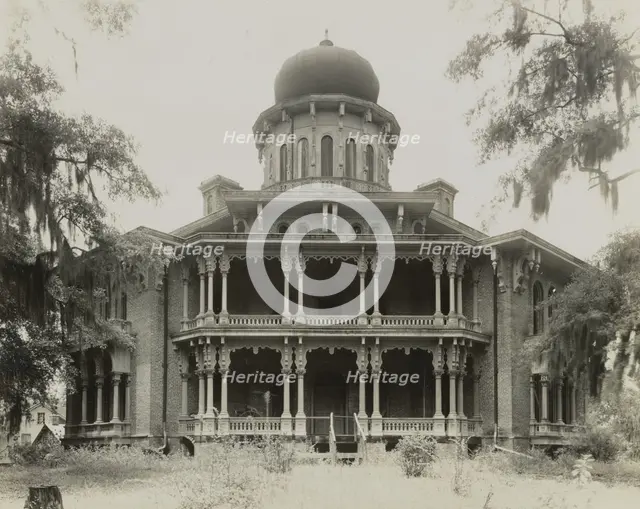 Longwood, Natchez, Adams County, Mississippi, 1938. Creator: Frances Benjamin Johnston.