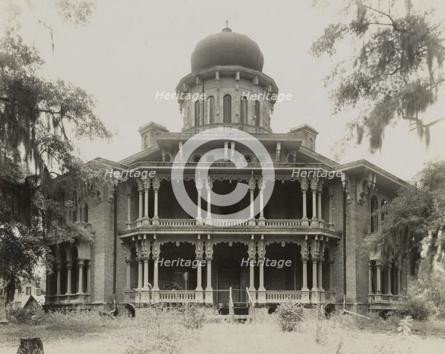 Longwood, Natchez, Adams County, Mississippi, 1938. Creator: Frances Benjamin Johnston.