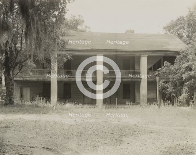 Longwood, Natchez, Adams County, Mississippi, 1938. Creator: Frances Benjamin Johnston.