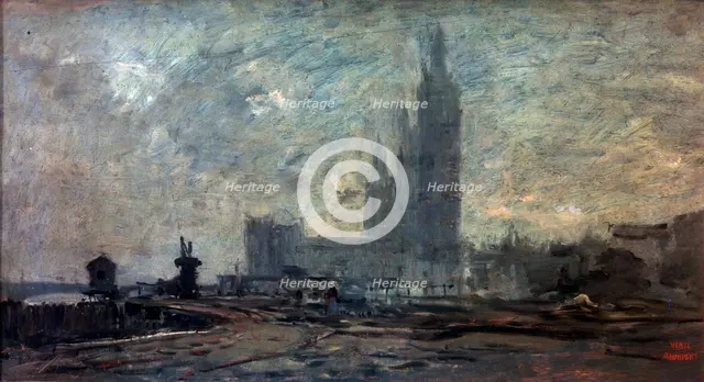 'London', 1866.  Artist: Charles François Daubigny