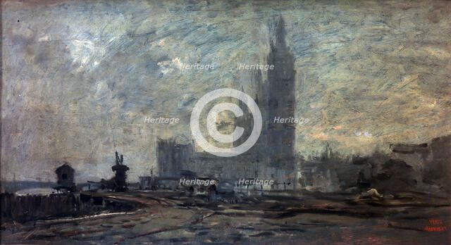'London', 1866.  Artist: Charles François Daubigny