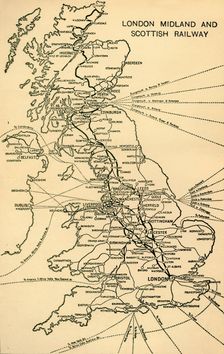 London Midland and Scottish Railway 1930. Creator: Unknown