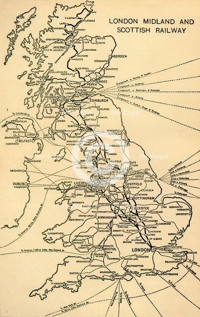 'London Midland and Scottish Railway', 1930. Creator: Unknown.