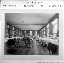 London Missionary School of Medicine: women's medical ward or Quin ward, c1900s. Creator: Unknown