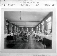 London Missionary School of Medicine: women's medical ward or Quin ward, c1900s. Creator: Unknown