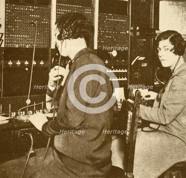 'London-New York Telephone Service', c1930. Creator: Unknown.