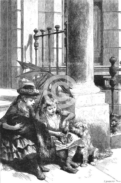 ''London out of Season: St Giles' at St James'',1891. Creator: G Durand.