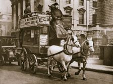 London omnibus, early 20th century. Creator: Unknown