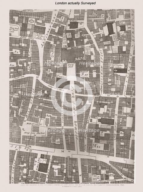 London Actually Surveyed, 1886. Artist: Unknown.