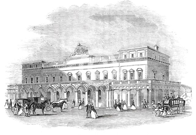 London and Brighton Railway - Brighton Terminus, 1844. Creator: Unknown.