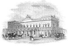 London and Brighton Railway - Brighton Terminus, 1844. Creator: Unknown
