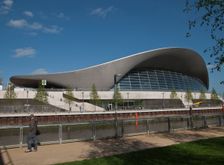 London Aquatics Centre, Carpenters Road, Queen Elizabeth Olympic Park, Newham, London, 2014. Creator: Simon Inglis