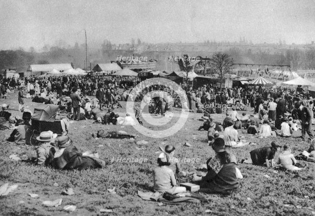 London bank holiday carnival, Hamstead Heath, London, 1926-1927.Artist: McLeish