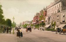 London. Bayswater Road c1900s. Creator: Unknown