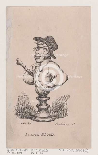 London Blood, April 1808., April 1808. Creator: Thomas Rowlandson.