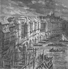 London Bridge, 1694 1872. Creator: Gustave Doré