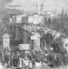 London Bridge, 1872 1872. Creator: Gustave Doré