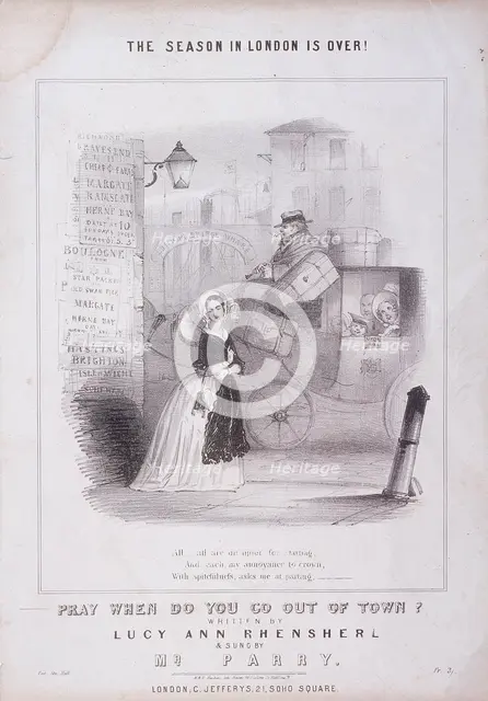 London Bridge Wharf, London, c1840. Artist: M & N Hanhart