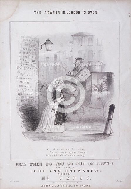 London Bridge Wharf, London, c1840. Artist: M & N Hanhart