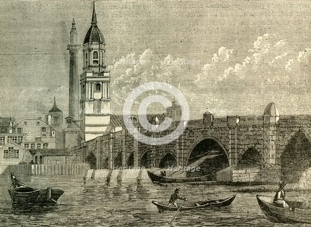 'London Bridge', c1872. Creator: Unknown.