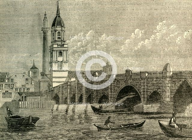'London Bridge', c1872. Creator: Unknown.