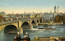 London Bridge, c1910. Creator: Unknown