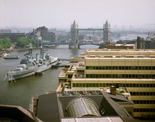 London Bridge City, Southwark, Greater London Authority, 19/06/1986. Creator: John Laing plc