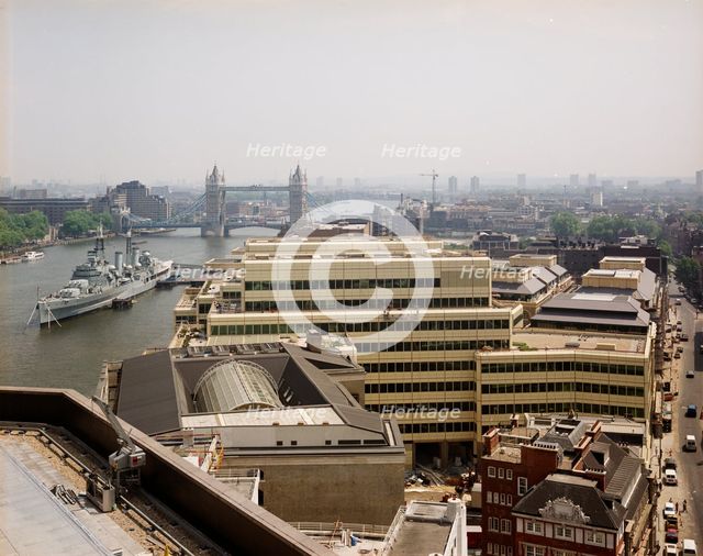 London Bridge City, Southwark, Greater London Authority, 19/06/1986. Creator: John Laing plc.