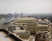 London Bridge City, Southwark, Greater London Authority, 19/06/1986. Creator: John Laing plc