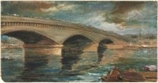 London Bridge. Creator: James Holland (British, 1800-1870)