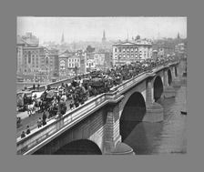 London Bridge, London, c1900. Artist: York & Son
