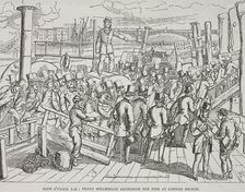 London Bridge (new), London, c1840. Artist: Anon