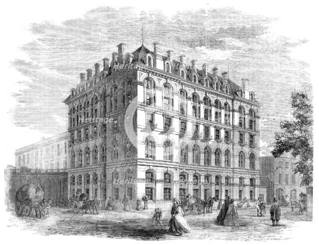 London-Bridge Railway Terminus Hotel, 1861. Creator: Unknown.