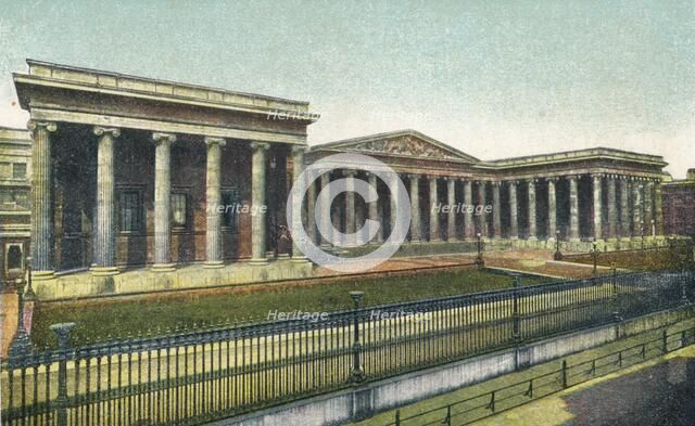 'London, British Museum', c1900.  Artist: Unknown.
