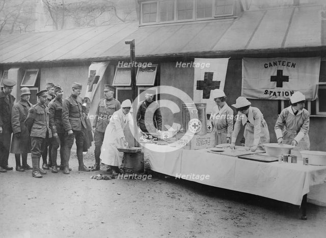 London canteen, between c1915 and c1920. Creator: Bain News Service.