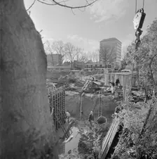 London Central Mosque and The Islamic Cultural Centre, Park Road, Regent's Park, GLA, 15/11/1974. Creator: John Laing plc