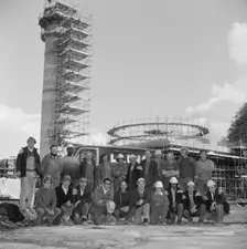 London Central Mosque and The Islamic Cultural Centre, Park Road, Regent's Park, GLA, 24/09/1975. Creator: John Laing plc