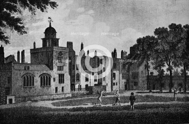 London Charterhouse, 1803 (1906). Artist: James Sargant Storer.