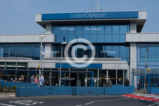 London City Airport, 2009. Creator: Ethel Davies.