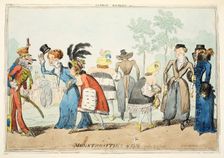 London Dandies or Monstrosities of 1815, 1835