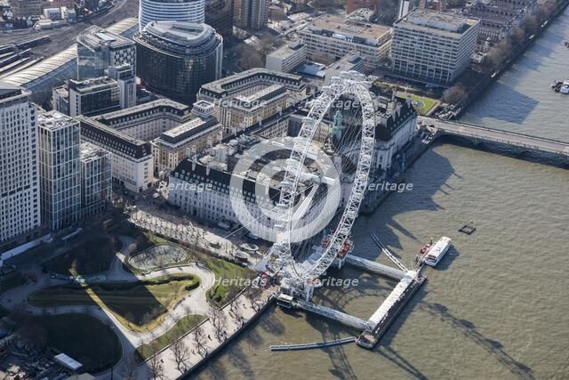 London Eye, Lambeth, London, 2018. Creator: Historic England Staff Photographer.