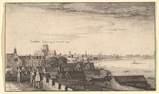 London from Arundel House, 1643. Creator: Wenceslaus Hollar