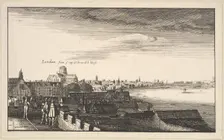 London from Arundel House, copy, 17th century (?). Creator: Wenceslaus Hollar