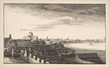 London from Arundel House, copy, 17th century (?). Creator: Wenceslaus Hollar