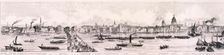 London from the River Thames, 1844 Artist: Frank Vizetelly