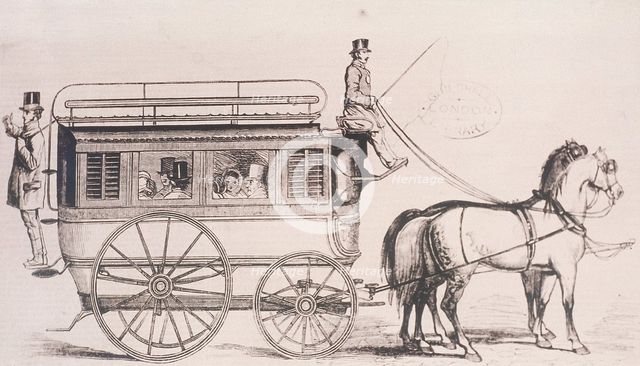 London General Omnibus, 1856. Artist: Anon