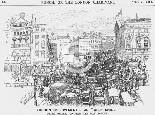 'London Improvements. An "Open Space"', 1888. Creator: Unknown.