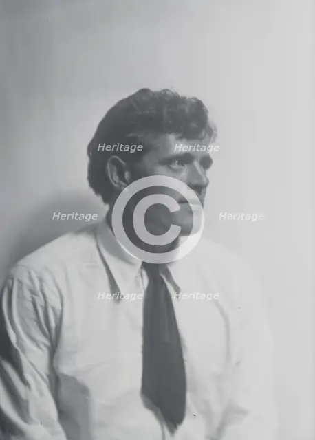 London, Jack, portrait photograph, between 1906 and 1916. Creator: Arnold Genthe.