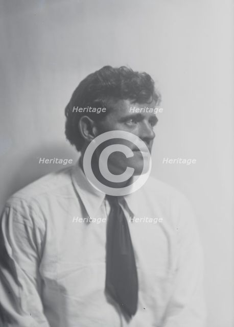 London, Jack, portrait photograph, between 1906 and 1916. Creator: Arnold Genthe.