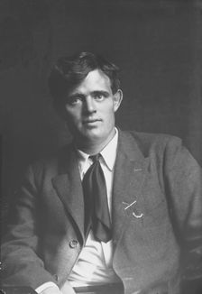 London, Jack, portrait photograph, between 1906 and 1916. Creator: Arnold Genthe